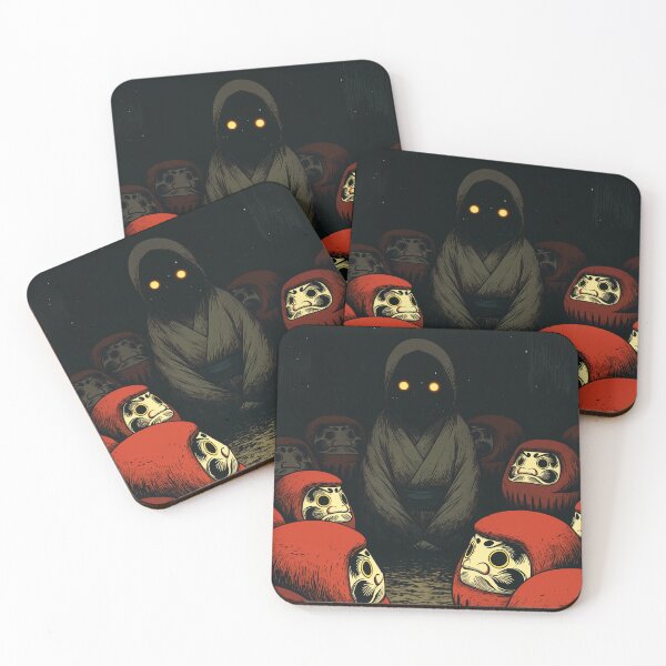 Item preview, Watcher Among the Daruma designed and sold by SuperNovaDesigns.