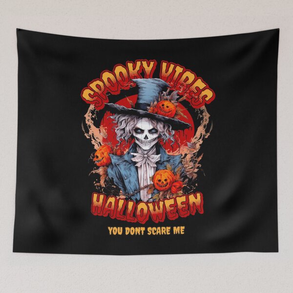 Item preview, Funny Ghost “Spooky Vibes Halloween”, Halloween 2025 designed and sold by Yucku1.