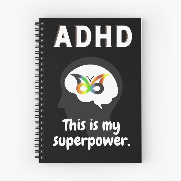 Item preview, ADHD: That's My Superpower - Neurodiversity Pride Graphic Tee designed and sold by Moyeri.