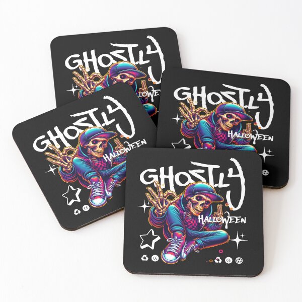 Artikelvorschau, Lustiger Geist „Ghost.ly“, Halloween 2025 entworfen und verkauft von Yucku1.