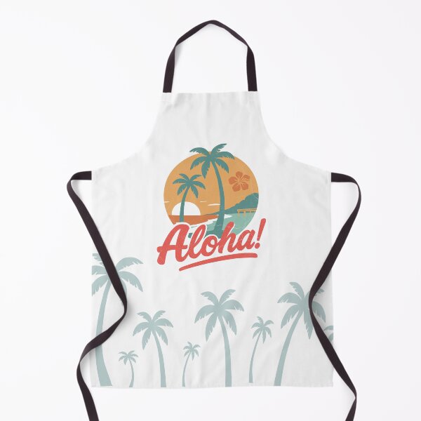 Item preview, Aloha Hawaii Retro Tropical Sunset designed and sold by FeFoFum.