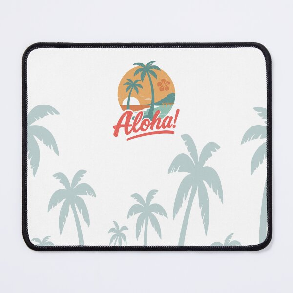 Item preview, Aloha Hawaii Retro Tropical Sunset designed and sold by FeFoFum.