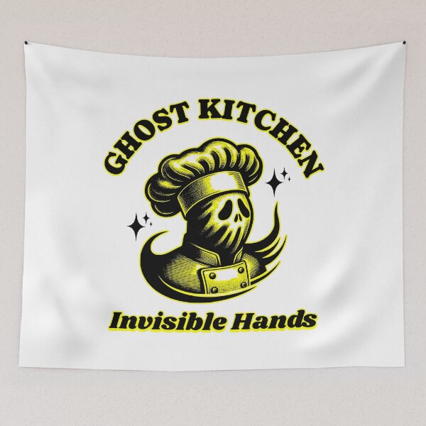 Item preview, Funny Ghost “Ghost Kitchen”, Halloween 2025 designed and sold by Yucku1.