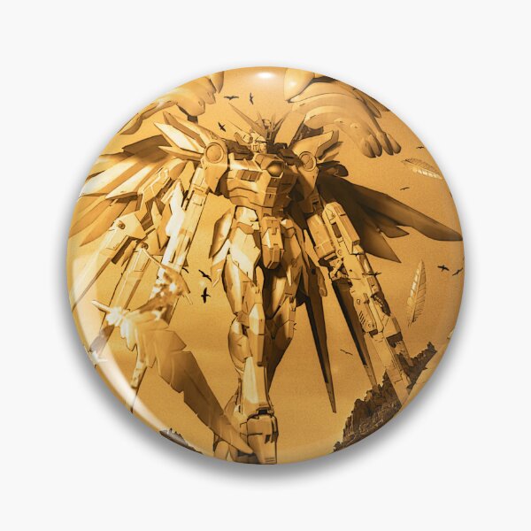 Item preview, Wing Gundam HD GOLD remaster ink art designed and sold by sabartgunpla.