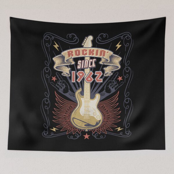 Item preview,   Rockin' Since 1962 Rock Music Lover designed and sold by ClosetKooy.