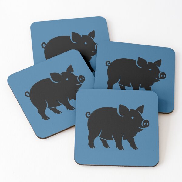 Item preview, Sleek Pig Silhouette designed and sold by ArtistEmbrace.