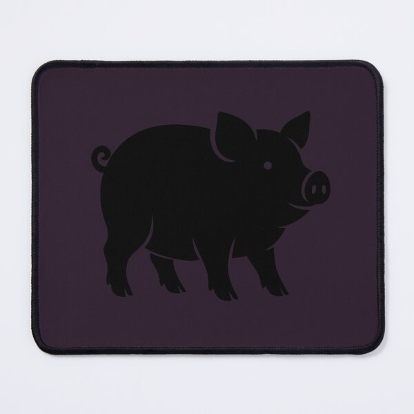 Item preview, Sleek Pig Silhouette designed and sold by ArtistEmbrace.
