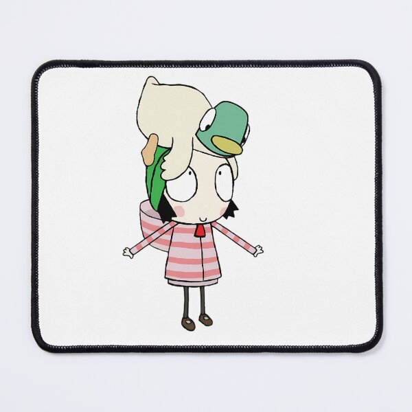 Item preview, Her and Duck Friend Girl Vintage Cartoon Cute Pet Little designed and sold by WittEstella86.