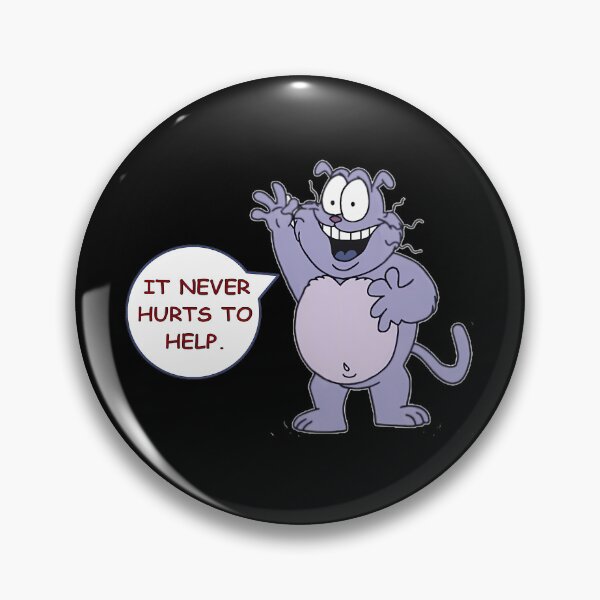 Item preview, Eek The Cat  (It Never Hurts To Help.) designed and sold by socorvaugh.