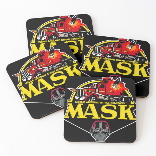 Item preview, Mask Mobile Armored Strike Kommand Retro 80'S Cartoon designed and sold by alfresalaz.