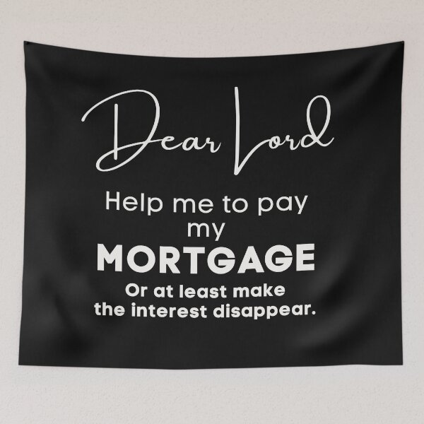 Item preview, Dear Lord | Funny Prayer For Mortgage Owners designed and sold by Anniko Art Studio.