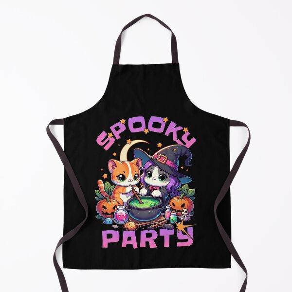 Item preview, Halloween Funny Cat "Spooky Party”, Halloween 2025 designed and sold by Yucku1.
