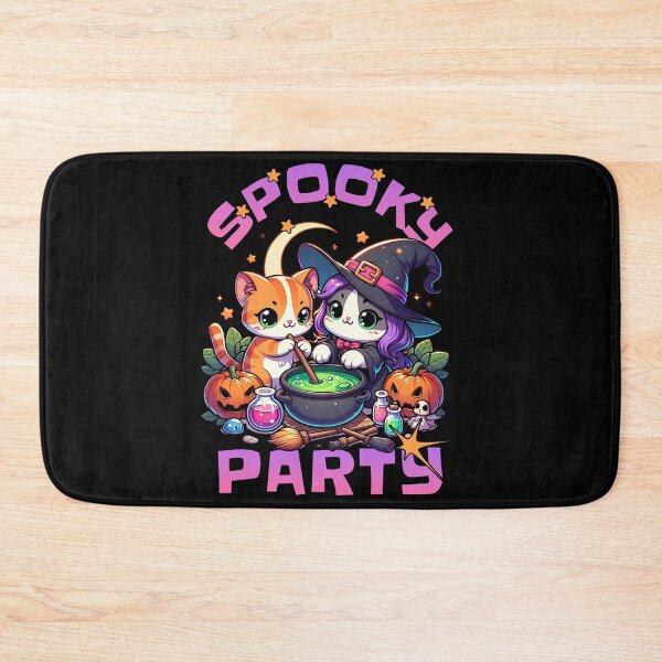 Item preview, Halloween Funny Cat "Spooky Party”, Halloween 2025 designed and sold by Yucku1.