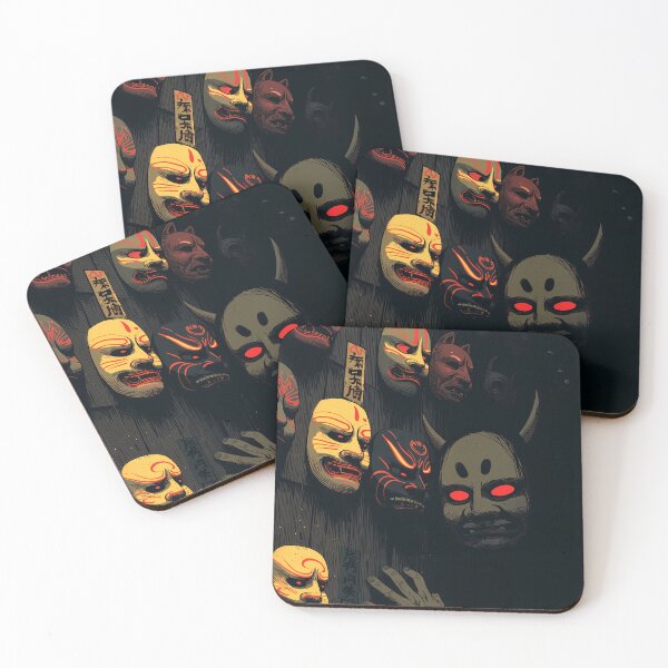 Item preview, Wall of the Forsaken Masks designed and sold by SuperNovaDesigns.