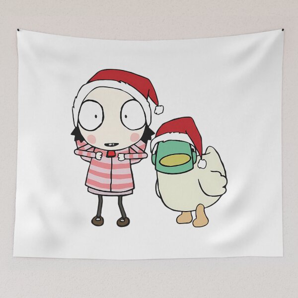 Item preview, Duck Little Pet Friend Cute Girl Cartoon Her Vintage and designed and sold by WittEstella86.