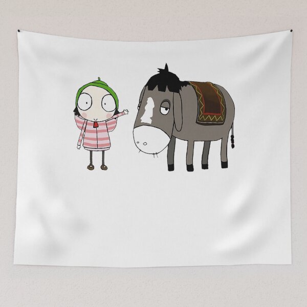 Item preview, Duck and Little Pet Vintage Cute Friend Her Girl Cartoon designed and sold by WittEstella86.