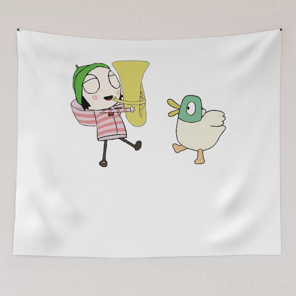 Item preview, Pet Little Cartoon Her Friend Duck Vintage Cute and Girl designed and sold by WittEstella86.