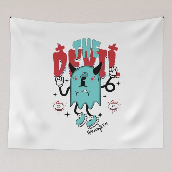 Item preview, Funny Ghost “The Devil”, Halloween 2025 designed and sold by Yucku1.