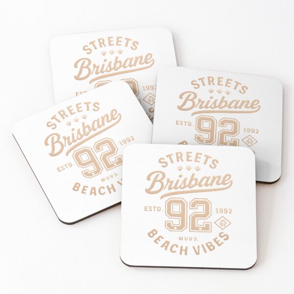 Item preview, Brisbane's Coastal Charm ,Beach Vibes designed and sold by MUV3.