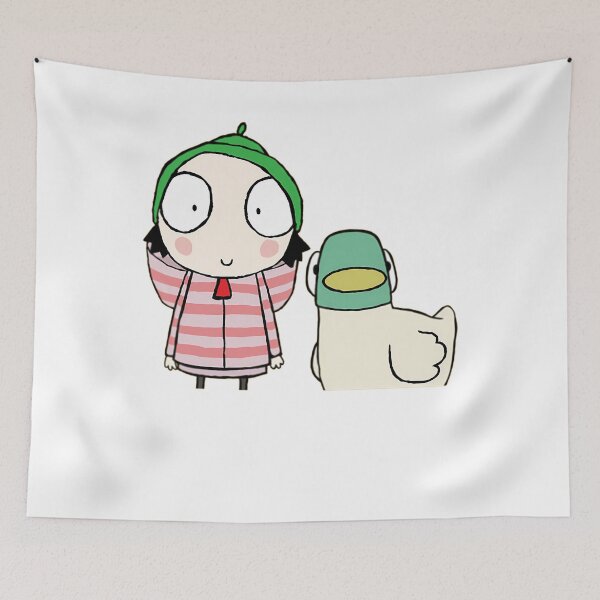 Item preview, Friend and Girl Pet Cute Her Cartoon Vintage Duck Little designed and sold by WittEstella86.