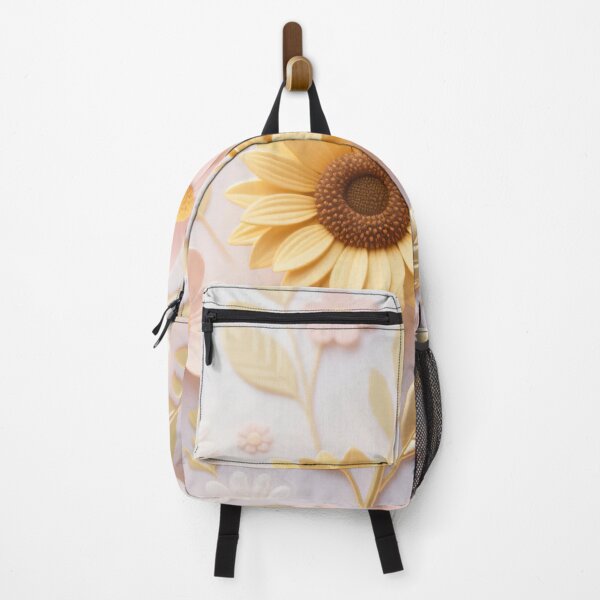 Item preview, Beautiful digital artwork of sunflowers and daisies in pastel floral style with elegant soft aesthetic design designed and sold by Mimoshi ⭐⭐⭐⭐⭐.