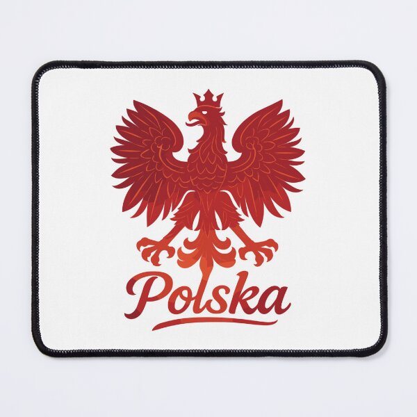 Item preview, Poland Polska eagle flag red pride strength patriots lettering gift designed and sold by Pineapple-Tree.