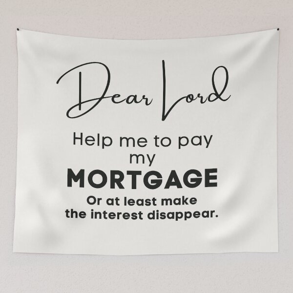 Item preview, Dear Lord | Funny Prayer For Mortgage Owners designed and sold by Anniko Art Studio.