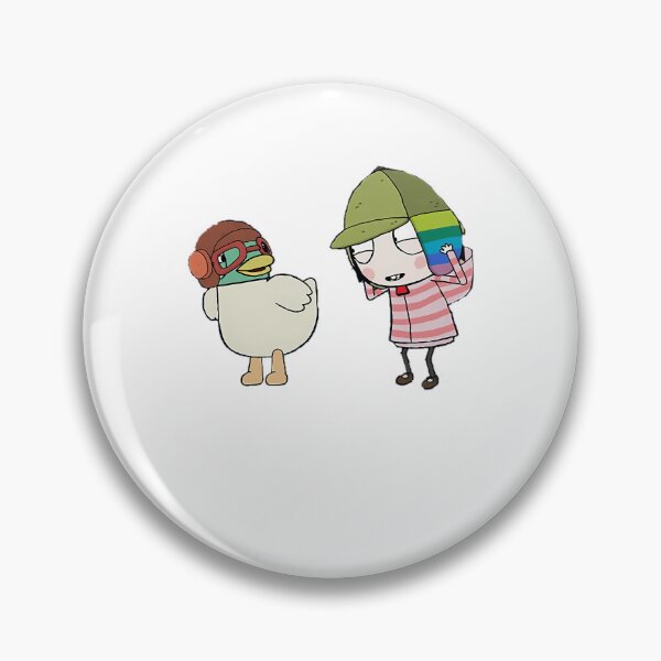 Item preview, Vintage Girl Pet Little Her Duck Cute and Cartoon Friend designed and sold by WittEstella86.
