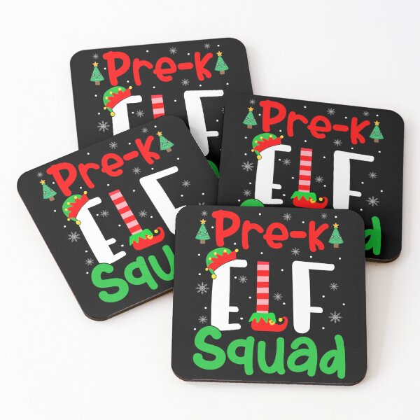 Item preview, Pre-K ELF Squad Funny Christmas ELF Kids Teacher Group designed and sold by ainegonza.