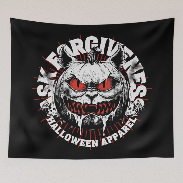 Item preview, Funny Ghost “Ask Forgiveness”, Halloween 2025 designed and sold by Yucku1.