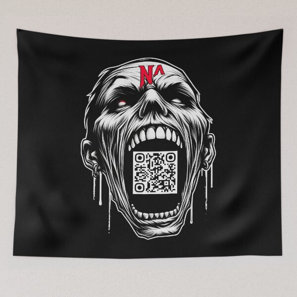 Item preview,  Necrosix Qr Head designed and sold by ClosetKooy.