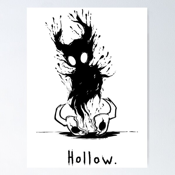 Item preview, Hollow Void Hollow Knight designed and sold by CheekyChicChic.