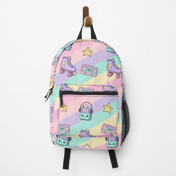 Item preview, Kawaii Retro 80’s Vibes – Pastel Pattern designed and sold by Magsu.art.