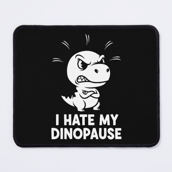 Item preview, Playful Yet Fierce Cartoon Dino Complaining About Dinopause designed and sold by SplashTastic.