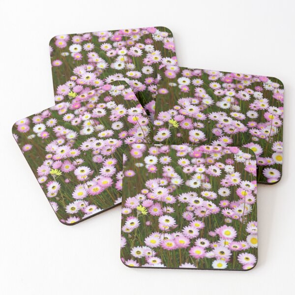 Item preview, Hundreds of little pink and white wildflowers designed and sold by jaynerushton.