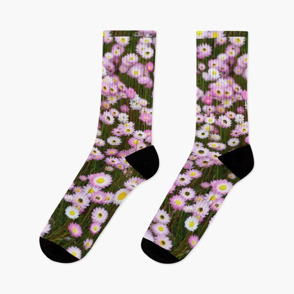 Item preview, Hundreds of little pink and white wildflowers designed and sold by jaynerushton.