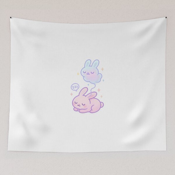 Item preview, Kawaii Sleeping Bunny -  Magical Astral Projection designed and sold by OsasChild.