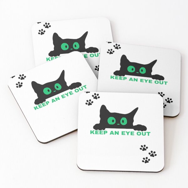 Item preview, CAT keep an eye out designed and sold by MOMOji05.