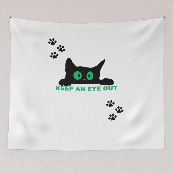 Item preview, CAT keep an eye out designed and sold by MOMOji05.