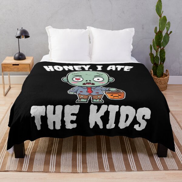 Item preview, HONEY, I ATE THE KIDS - ZOMBIE HALLOWEEN designed and sold by KEF Custom.