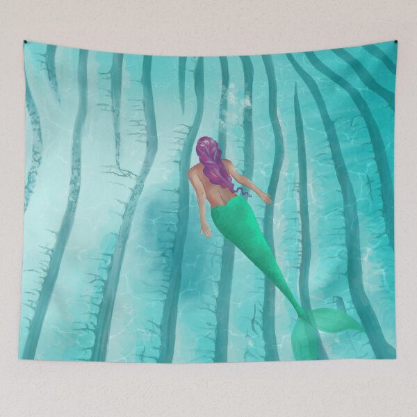 Item preview, A Mermaid Swim designed and sold by Elizabeth Weglein.