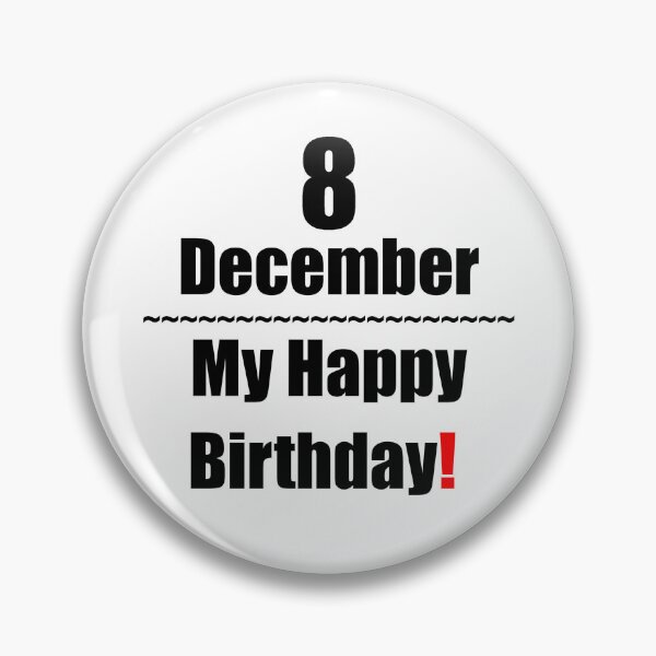 Item preview, 8 December Birthday designed and sold by ariksworld.