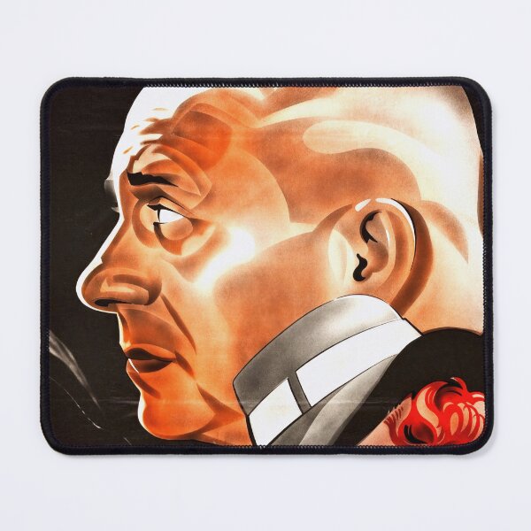 Item preview, Vintage Art Deco Film Poster | Alibi French Crime Drama | 1930s Noir Style | Collectible Movie Art & Striking Red Hair Design designed and sold by artofuniverse.