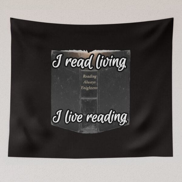 Item preview, Reading Always Enlightens - Literary Escapes Collection designed and sold by Heal of Souls Designs .