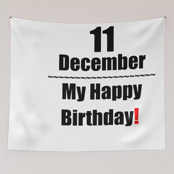 Item preview, 11 December Birthday designed and sold by ariksworld.