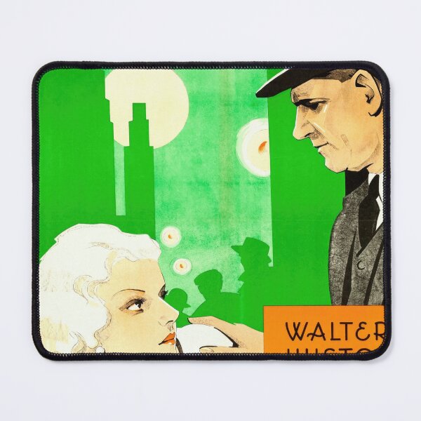 Item preview, Vintage Movie Poster | Stadens Gissel 1932 Art Deco Crime Drama | Charles Brabin Film | Urban Life & Crime | Jean Harlow designed and sold by artofuniverse.
