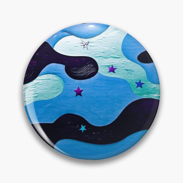 Item preview, Blue and Gray Camouflage with Stars designed and sold by Lynn Anne Creations.