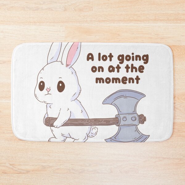 Item preview, Cute Bunny Battle Axe Chaos Mood designed and sold by Mitctiedemann.