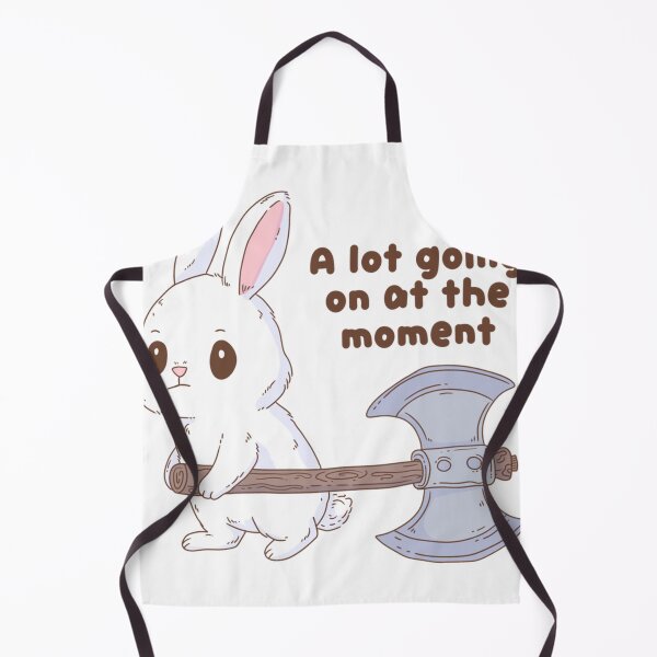 Item preview, Cute Bunny Battle Axe Chaos Mood designed and sold by Mitctiedemann.