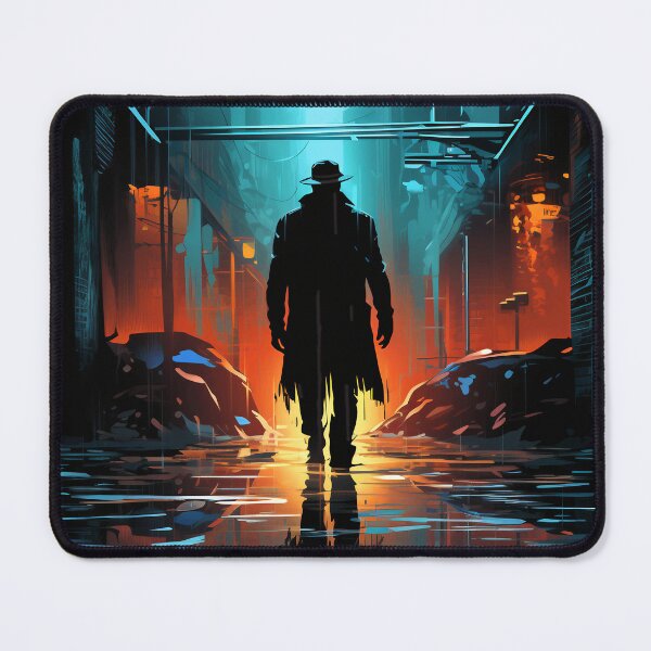 Item preview, Cyberpunk Noir Detective designed and sold by Roohoo231.